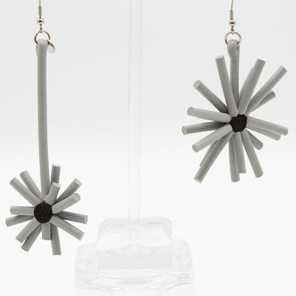 BEVERLY SMART Pendantes Boucles d'oreilles Hoshi en éponge de caoutchouc recyclé