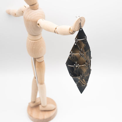 BEVERLY SMART Pendantes Boucles d'oreilles SHARON en caoutchouc recyclé
