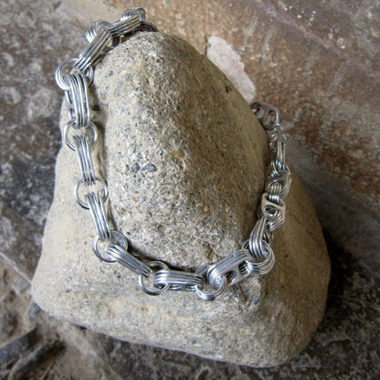 Collier chaîne en aluminium recyclé beverly smart