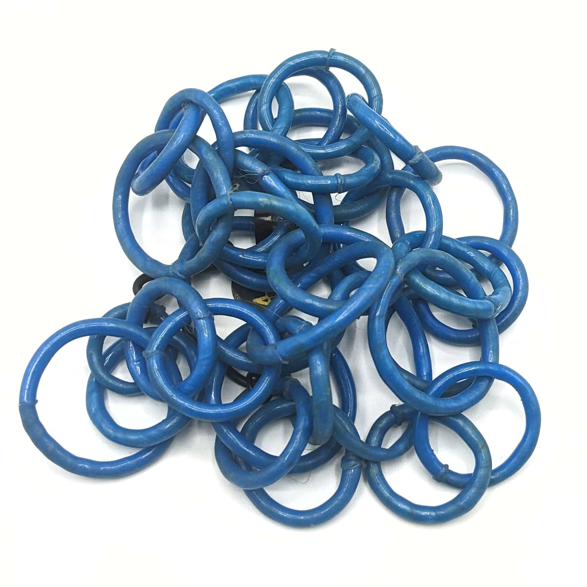 BEVERLY SMART Sautoirs Bleu Chaine de lunettes à maillons en tongs recyclées