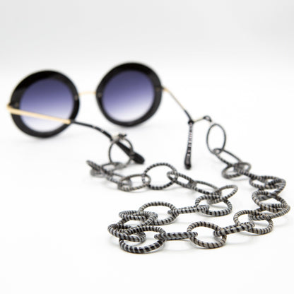 BEVERLY SMART Sautoirs Chaine de lunettes à maillons en tongs recyclées