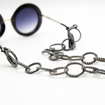 BEVERLY SMART Sautoirs Chaine de lunettes à maillons en tongs recyclées
