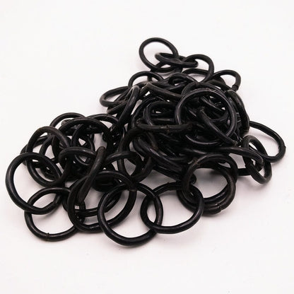 BEVERLY SMART Sautoirs Noir Colliers à maillons en tongs recyclées