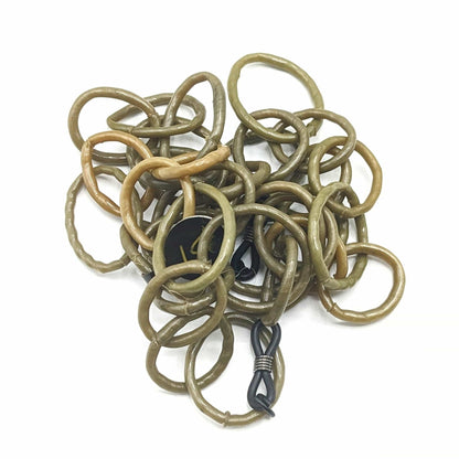 BEVERLY SMART Sautoirs Olive Chaine de lunettes à maillons en tongs recyclées